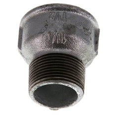 R 1 1/4'' x Rp 1 1/2'' M/F Verzinkt Gietijzeren Verloopring 25 Bar