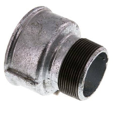 R 2'' x Rp 2 1/2'' M/F Verzinkt Gietijzeren Verloopring 25 Bar