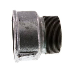R 2 1/2'' x Rp 3'' M/F Verzinkt Gietijzeren Verloopring 25 Bar