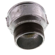 R 2 1/2'' x Rp 3'' M/F Verzinkt Gietijzeren Verloopring 25 Bar