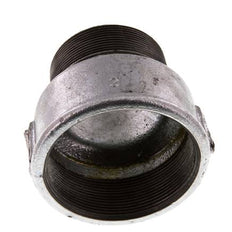 R 2 1/2'' x Rp 3'' M/F Verzinkt Gietijzeren Verloopring 25 Bar