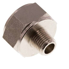 Verloopadapter R1/4'' Buitendraad X Rp3/4'' Binnendraad Messing Vernikkeld 16bar