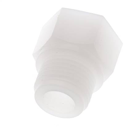 Verloopring G3/8'' Binnendraad X G1/2'' Buitendraad PVDF 10bar FDA 27mm Hex