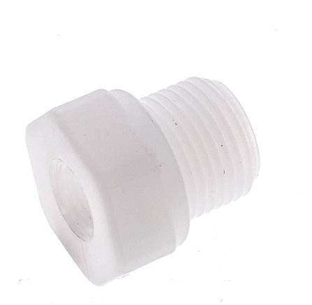Verloopring G1/8'' Binnendraad X G3/8'' Buitendraad Polypropyleen (PP) 10bar FDA 22mm Hex