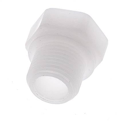 Verloopring G1/8'' Binnendraad X G3/8'' Buitendraad Polypropyleen (PP) 10bar FDA 22mm Hex