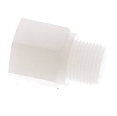 Verloopring G1/4'' Binnendraad X G3/8'' Buitendraad PVDF 10bar FDA 22mm Hex