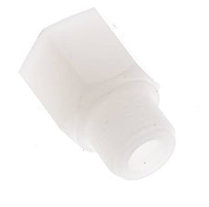 Verloopring G1/4'' Binnendraad X G3/8'' Buitendraad PVDF 10bar FDA 22mm Hex