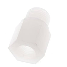 Verloopring G1/4'' Binnendraad X G3/8'' Buitendraad PVDF 10bar FDA 22mm Hex