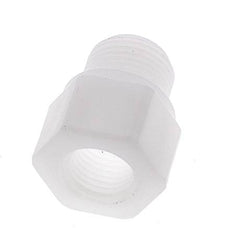 Verloopring G1/4'' Binnendraad X G3/8'' Buitendraad Polypropyleen (PP) 10bar FDA 22mm Hex