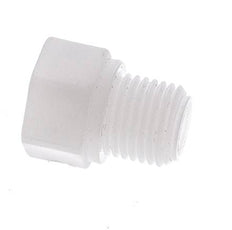 Verloopring G1/8'' Binnendraad X G1/4'' Buitendraad Polypropyleen (PP) 10bar FDA 17mm Hex