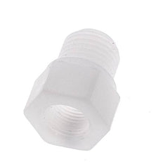 Verloopring G1/8'' Binnendraad X G1/4'' Buitendraad Polypropyleen (PP) 10bar FDA 17mm Hex