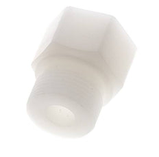 Verloopring G3/8'' Binnendraad X G3/4'' Buitendraad PVDF 10bar FDA 32mm Hex