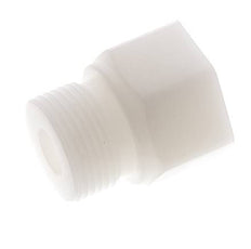 Verloopring G3/8'' Binnendraad X G3/4'' Buitendraad PVDF 10bar FDA 32mm Hex