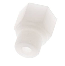 Verloopring G1/8'' Binnendraad X G3/8'' Buitendraad PVDF 10bar FDA 22mm Hex