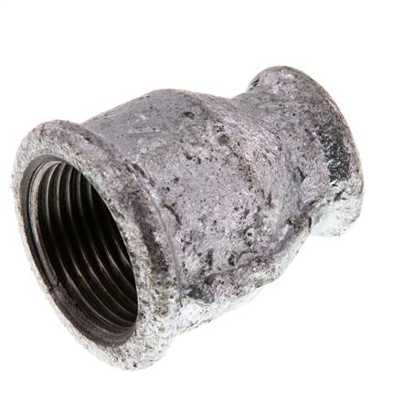Rp 3/4'' x Rp 3/8'' Verzinkt Gietijzeren Ronde Sok 25 Bar [2 Stuks]