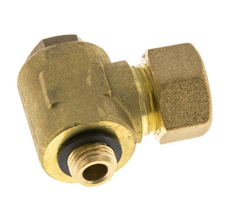 14mm & G1/4'' Messing Swivel Joint Knelfitting Buitendraad 89bar Polyamide DIN EN 1254-2
