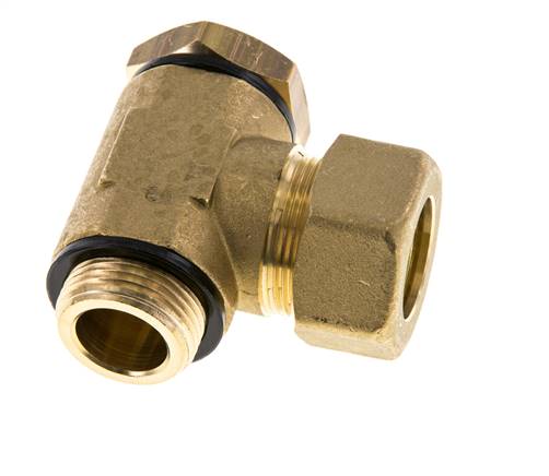 22mm & G3/4'' Messing Swivel Joint Knelfitting Buitendraad 54bar Polyamide DIN EN 1254-2