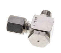 6S & M12x1.5 RVS Swivel Joint Snijringkoppeling Buitendraad 400bar Draaibaar ISO 8434-1