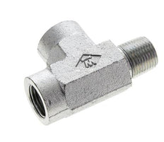 T-koppeling 3/8'' NPT Buitendraad x Binnendraad Staal 210 bar (2950.5psi)