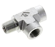 T-koppeling 3/8'' NPT Buitendraad x Binnendraad Staal 210 bar (2950.5psi)