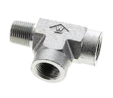 T-koppeling 3/8'' NPT Buitendraad x Binnendraad Staal 210 bar (2950.5psi)