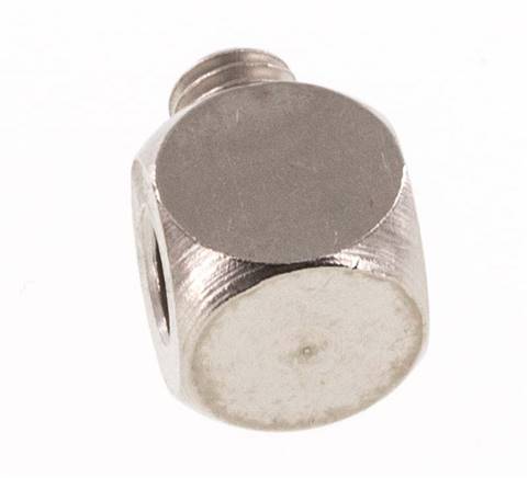 T-Koppeling 16bar buitendraad X Binnendraad Vernikkeld Messing 16bar [5 Stuks]