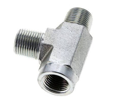 T-Koppeling 3/8'' NPT Binnendraad x Buitendraad Staal 210 bar (2950.5psi)