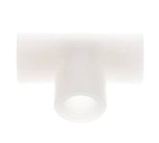 T-koppeling G3/8'' Binnendraad Polyvinylideenfluoride (PVDF) FDA 10bar (140.5psi)