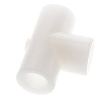 T-koppeling G1/2'' Binnendraad Polyvinylideenfluoride (PVDF) FDA 10bar (140.5psi)
