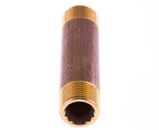 G 3/4'' Messing Dubbele Pijpnippel 16 Bar DIN 2982 - 100mm