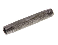 R 3/8'' Verzinkt Stalen Dubbele Pijpnippel 50 Bar DIN 2982 - 100mm [2 Stuks]