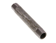 R 3/8'' Verzinkt Stalen Dubbele Pijpnippel 50 Bar DIN 2982 - 100mm [2 Stuks]