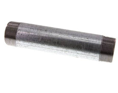 R 1 1/2'' Verzinkt Stalen Dubbele Pijpnippel 50 Bar DIN 2982 - 200mm