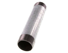 R 1 1/2'' Verzinkt Stalen Dubbele Pijpnippel 50 Bar DIN 2982 - 200mm