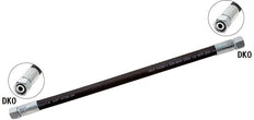 2SN Hydrauliekslang M30x2,0 DKO/DKO Fitting 40 bar Werkdruk 1,9 m