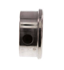 0..1000 Bar Glycerine Manometer RVS/Messing 63 mm Klasse 1.6 Onderaansluiting
