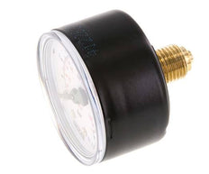 0..10 Bar Manometer Achteraansluiting Staal/Messing 50 mm Klasse 1.6