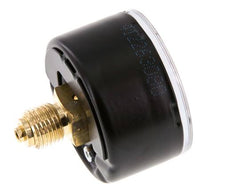 0..10 Bar Manometer Achteraansluiting Staal/Messing 50 mm Klasse 1.6