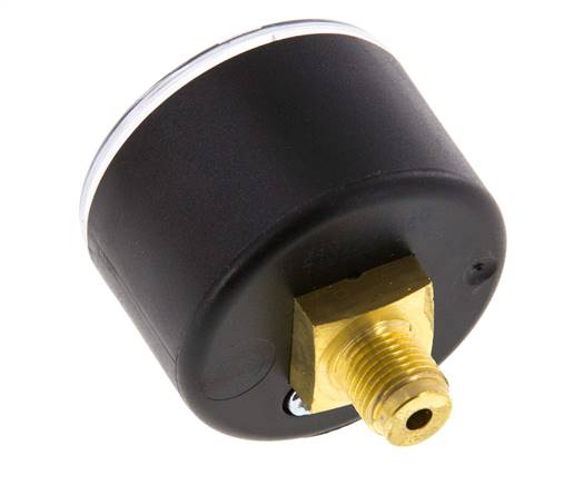 0..4 Bar Manometer Achteraansluiting Kunststof/Messing 40 mm Klasse 2.5