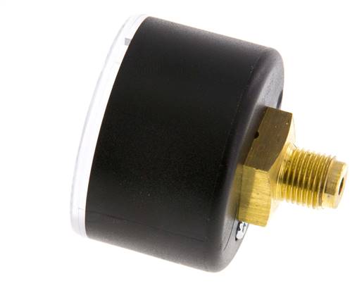 0..4 Bar Manometer Achteraansluiting Kunststof/Messing 40 mm Klasse 2.5