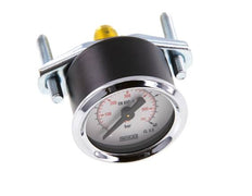 0...40 Bar (0..580 psi) Paneelmontage Manometer Staal/Brons 40 mm Klasse 2.5 (Beugel)