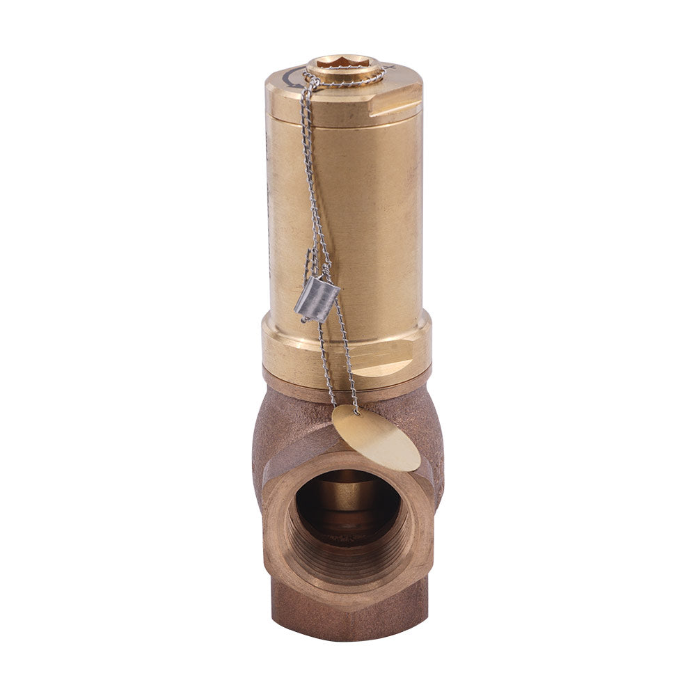 G1 1/2'' Messing Overdrukventiel 12 - 20 bar