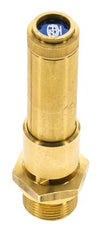 G 3/4'' messing vooringesteld veiligheidsventiel 12,3 bar (178,4 psi) DN 10