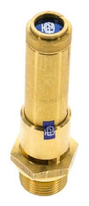 G 3/4'' messing vooringesteld veiligheidsventiel 12,3 bar (178,4 psi) DN 10