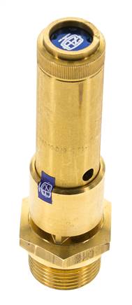 G 3/4'' messing vooringesteld veiligheidsventiel 12,3 bar (178,4 psi) DN 10