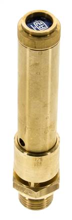 G 1/2'' messing vooringesteld veiligheidsventiel 40,5 bar (587,41 psi) DN 10