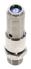 G 1/2'' RVS 316 Ti Vooringesteld Veiligheidsventiel 1,5 bar (21,76 psi) DN 10