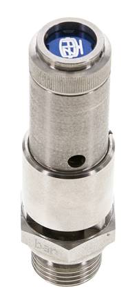 G 1/2'' RVS 316 Ti Vooringesteld Veiligheidsventiel 6,5 bar (94,28 psi) DN 10