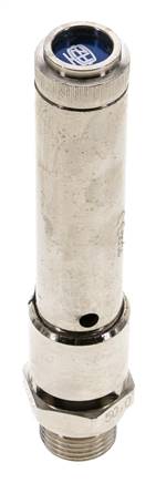 G 1/2'' vernikkeld messing vooringesteld veiligheidsventiel 45 bar (652,68 psi) DN 10