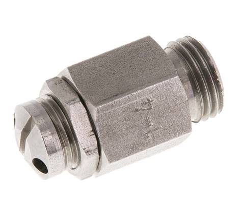 G 1/4'' Roestvrij staal 303 Verstelbare veiligheidsklep 1-4 bar (14,50-58,02 psi)